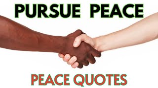 Peace Quotes For You [upl. by Enirehs]