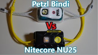 Deciding Between the Nitecore NU25 and Petzl Bindi [upl. by Ettedo]