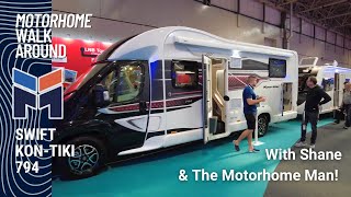 SWIFT KonTiki 794  Shane and The Motorhome Man take a closer look [upl. by Ridan]