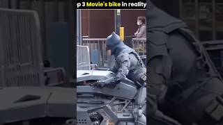 Top 3 movie bike in real shortsviral sportbike marvel avengers ironman batman spiderman edit [upl. by Yud]