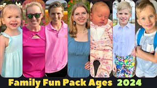 Family Fun Pack Members Real Name And Ages 2024 [upl. by Iek676]