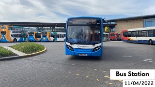 Buses at Lincoln Central 11042022 [upl. by Laney]