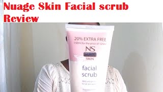 Nuage Skin Facial Scrub Review [upl. by Nadab]