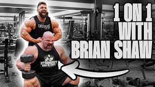 FULL SHOULDER WORKOUT with BRIAN SHAW [upl. by Dolf]