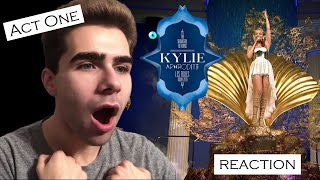 Kylie Minogue  Aphrodite Les Folies Tour  Act 1 REACTION [upl. by Nanine995]