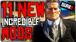 11 NEW Incredible Mods Red Dead Redemption 2  RDR2 Best Mods [upl. by Armilla]