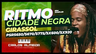 🎹 Ritmo Reggae Cidade Negra Acústico Girassol 🌻 amp Firmamento PSR S650SX600SX700SX900 [upl. by Nosam449]