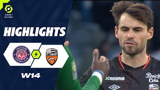 TOULOUSE FC  FC LORIENT 1  1  Highlights  TFC  FCL  20232024 [upl. by Ylaek]