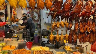 Hong Kong Street food Fa Yuen Street Prince Edward Mong Kok  Hong Kong walking tour [upl. by Aratas339]