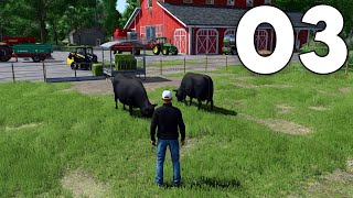 Farming Simulator 25  Part 3  Building a Livestock Empire [upl. by Nasus]