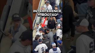 EJECTED Fan Interfering With Mookie Betts Escorted OUT of Yankee Stadium dodgers worldseries mlb [upl. by Annabela]