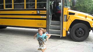 Vanessas first bus ride home from school [upl. by Annert]