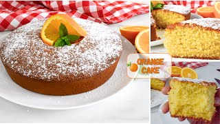 Best Orange Cake Recipe [upl. by Rawna]