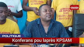 KPSAM lanse yon piga bay nouvo premye minis Alix Didier Fils Aimé [upl. by Ahsenar]