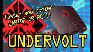 How to Undervolt and Improve your Laptops Performance OMEN 15 dc0xxx Solve Thermal Problems [upl. by Jonas]