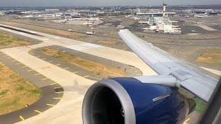 Delta Boeing 767400ER INTENSE ROAR Takeoff from New York JFK DL 2878  JFKSFO  N833MH [upl. by Hinkel]