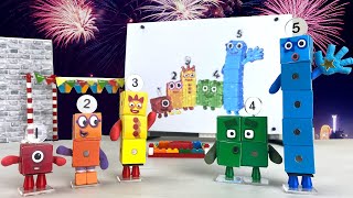 Numberblocks Stampoline Park  Keiths Toy Box [upl. by Cassie]