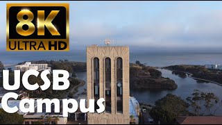 University of California Santa Barbara  UCSB  8K Campus Drone Tour [upl. by Rebekah309]