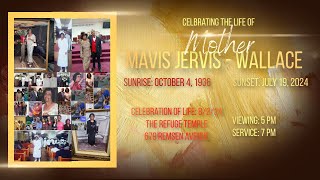 Homegoing Service For Mother Mavis JervisWallace [upl. by Norahs]