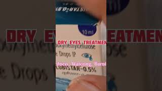 Lubricating eye dropsdry eyes Treatment [upl. by Bobseine681]