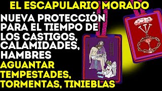 ESCAPULARIO MORADO DE BENDICIÓN PROTECCIÓN CONVERSIÓN PARA LOS ÚLTIMOS TIEMPOS DADO A MARIE JULIE [upl. by Chainey]