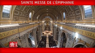 Pape François Messe de l’Épiphanie du Seigneur 20190106 [upl. by Huebner]