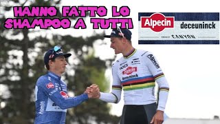 Alpecin piglia tutto la squadra di Van Der Poel è la Regina delle Classiche Monumento [upl. by Ramos]