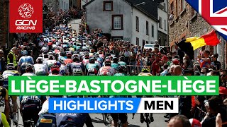 Long Range Attacks After A Battle Of Attrition  Liège Bastogne Liège 2022 Mens Highlights [upl. by Sadiras369]