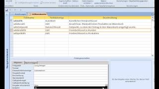 DB05UE05 Datenbanken mit MS Access LE05 Relationales Modell 2 Teil05 Produkt Warenkorb Kunde [upl. by Matteo]