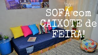 Como Fazer um Sofá  DIY [upl. by Pfeifer]