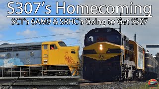 PNs S307 Goes to Preservation  SRHC  The Homecoming S307  C501 T357 amp S307 [upl. by Hanni361]