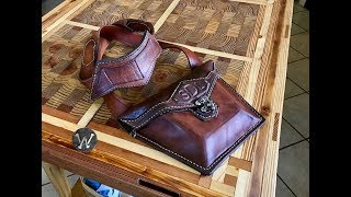 CUSTOM LEATHER SATCHEL [upl. by Florencia]