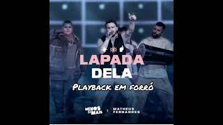 Lapada dela  playback em forró [upl. by Noam]