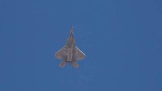 F22 Raptor Loud Takeoff [upl. by Grega200]