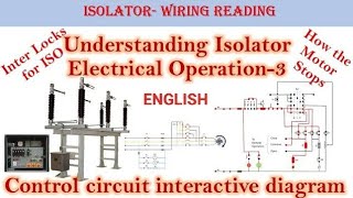 Isolator Electrical Operation  Part 3 Interactive control circuit  English [upl. by Nylisoj]