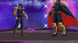 Mugen Boss Battles  Savior Kenshiro VS Raoh Final Boss [upl. by Nosimaj]