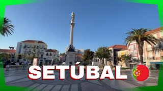 Setúbal Portugal  Setúbal part 2  Walking through the city of Setúbal [upl. by Inesita]