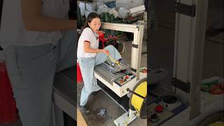 Amazing strapping machine new technology easy work strapping [upl. by Akehsal]