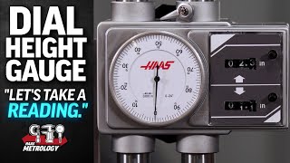 Take a Reading with a Dial Height Gauge  HaasToolingcom [upl. by Matthia743]