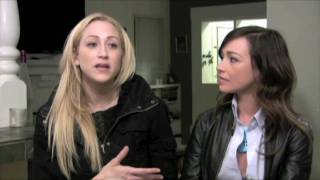 Jennifer Blanc amp Danielle Harris Talk about their Characters in THE VICTIM [upl. by Darce]