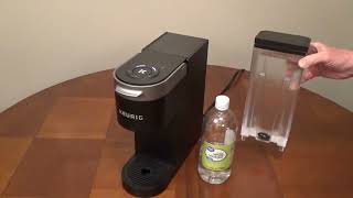 Descaling a Keurig K Slim Coffee Maker With Vinegar [upl. by Lyndon99]