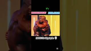 Taff competition 🔥 2018 Mr Olympia Shan rhodan Vs Phil heath 😱motivation viralvideo [upl. by Marchelle]