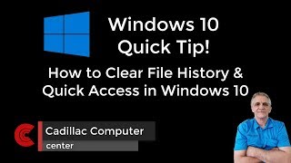 How to Clear All File History amp Quick Access In windows 10 [upl. by Ynaffik]