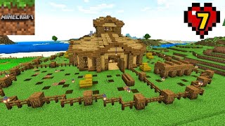 I Made Barn In Minecraft Survival Series Gameplay Ep 7 [upl. by Edualc]