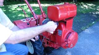 Kohler K161T Engine Demo  Troy Bilt Horse Rototiller [upl. by Olympie]