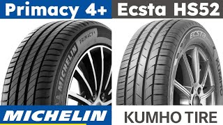 Michelin Primacy 4 vs Kumho Ecsta HS52 [upl. by Nwahc]