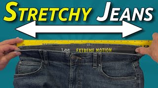 I Discovered The PERFECT Jeans  Stretchy Jeans Tested [upl. by Desirae]