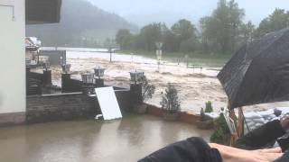 Hochwasser kössen tirol 2013 [upl. by Mason126]