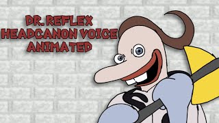 quotDrreflex headcanon voicequot animated  fan animation Baldis básic [upl. by Dallis161]