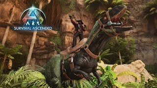 I tame the mighty Megalosaurus The Center E3 Ark Survival Ascended [upl. by Courtland]